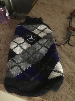 Mercedes Benz Pet sweater for your dog exlarge 40 to 60 lbs