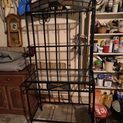 Kitchen Wrought Iron Backers Rack