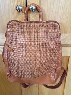Vilenca Holland Leather Backpack Purse