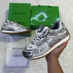 Bottega Veneta Silver Orbit Sneaker