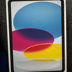 iPad Blue 10th Gen