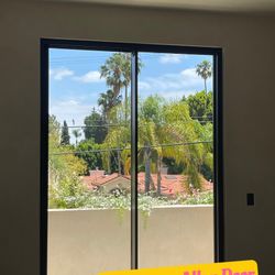 Glass Cabinet Doors with Aluminum Frame