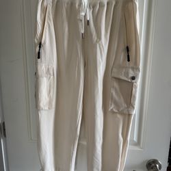 New Sooth Feel Women’s Drawstring, Cargo Joggers Size S