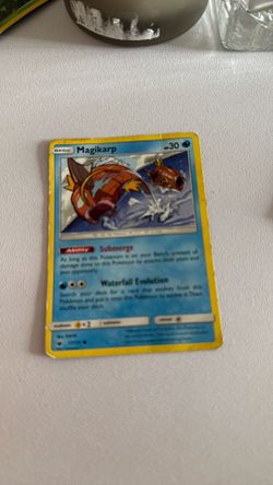 Magikarp pokemon card
