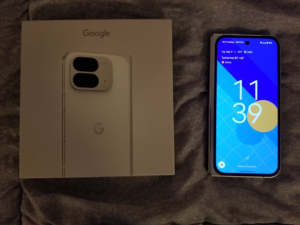 Google Pixel 9 Pro Fold Porcelain Unlocked 512gb