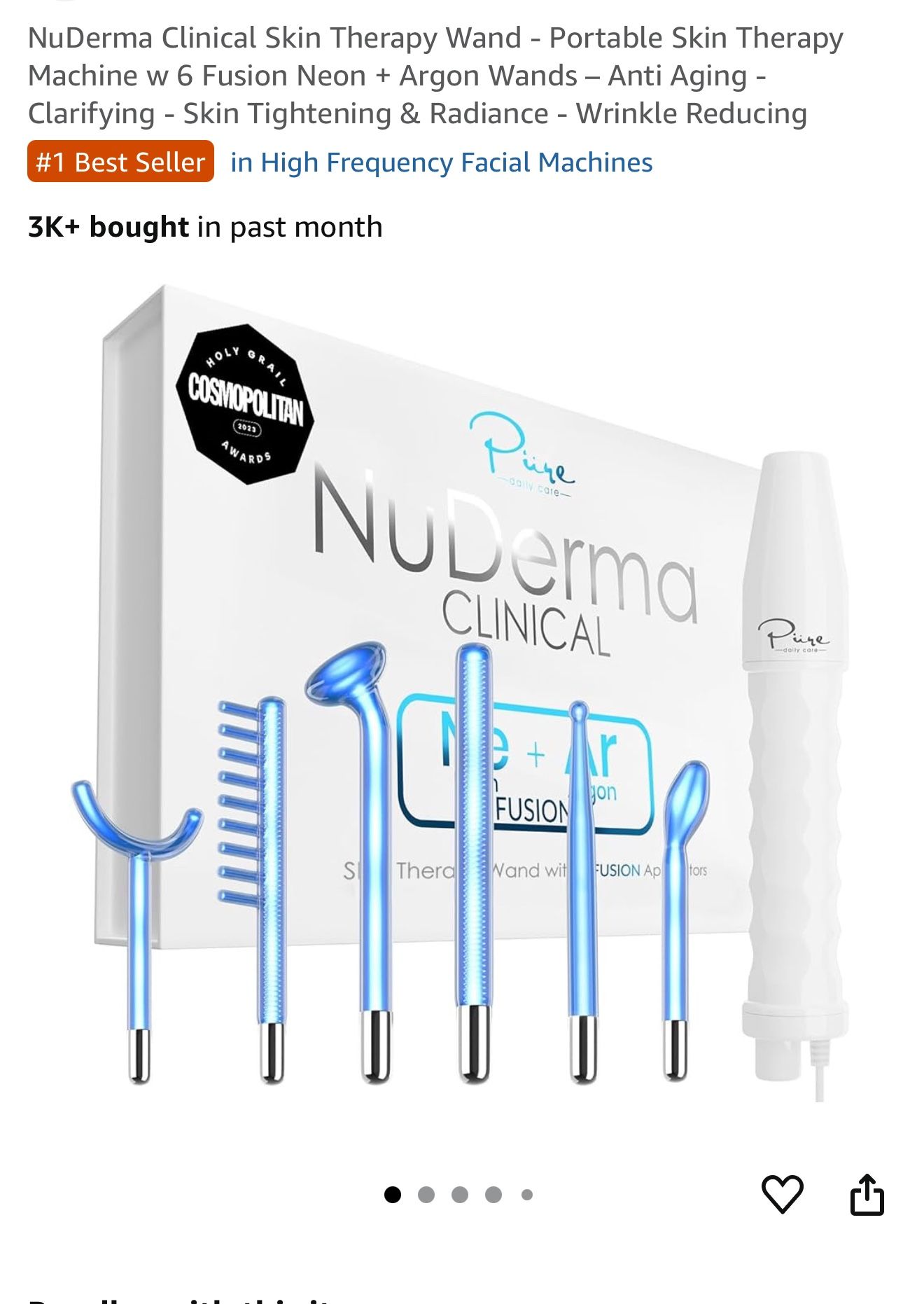 New NuDerma Therapy Wand