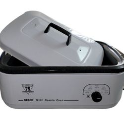 Nesco 18 QT ROASTER OVEN  ROAST BAKE STEAM COOK 
