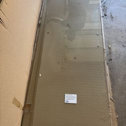 Tempered glass (shower door)