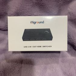UHF 3 In 1 Out HDMI Switcher