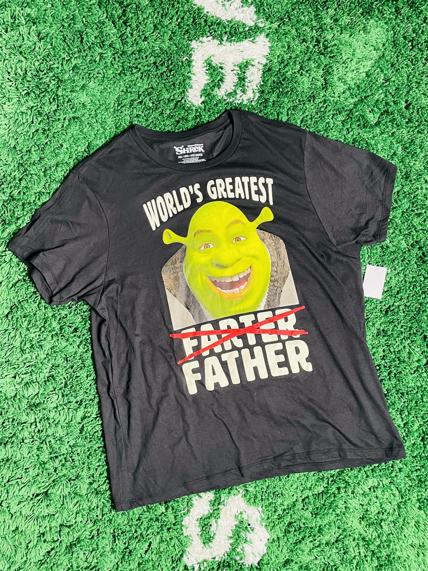 Dreamworks Shrek World’s Greatest Farter/Father T-Shirt Size 2XL NWT