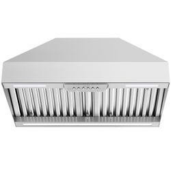 Akicon 30" Range Hood Insert ,600 CFM Stainless Steel Kitchen Vent Hood with 4 Speeds 3CCT LED Lights
