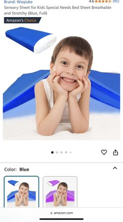 2 Full Size Sensory Bed Sheets