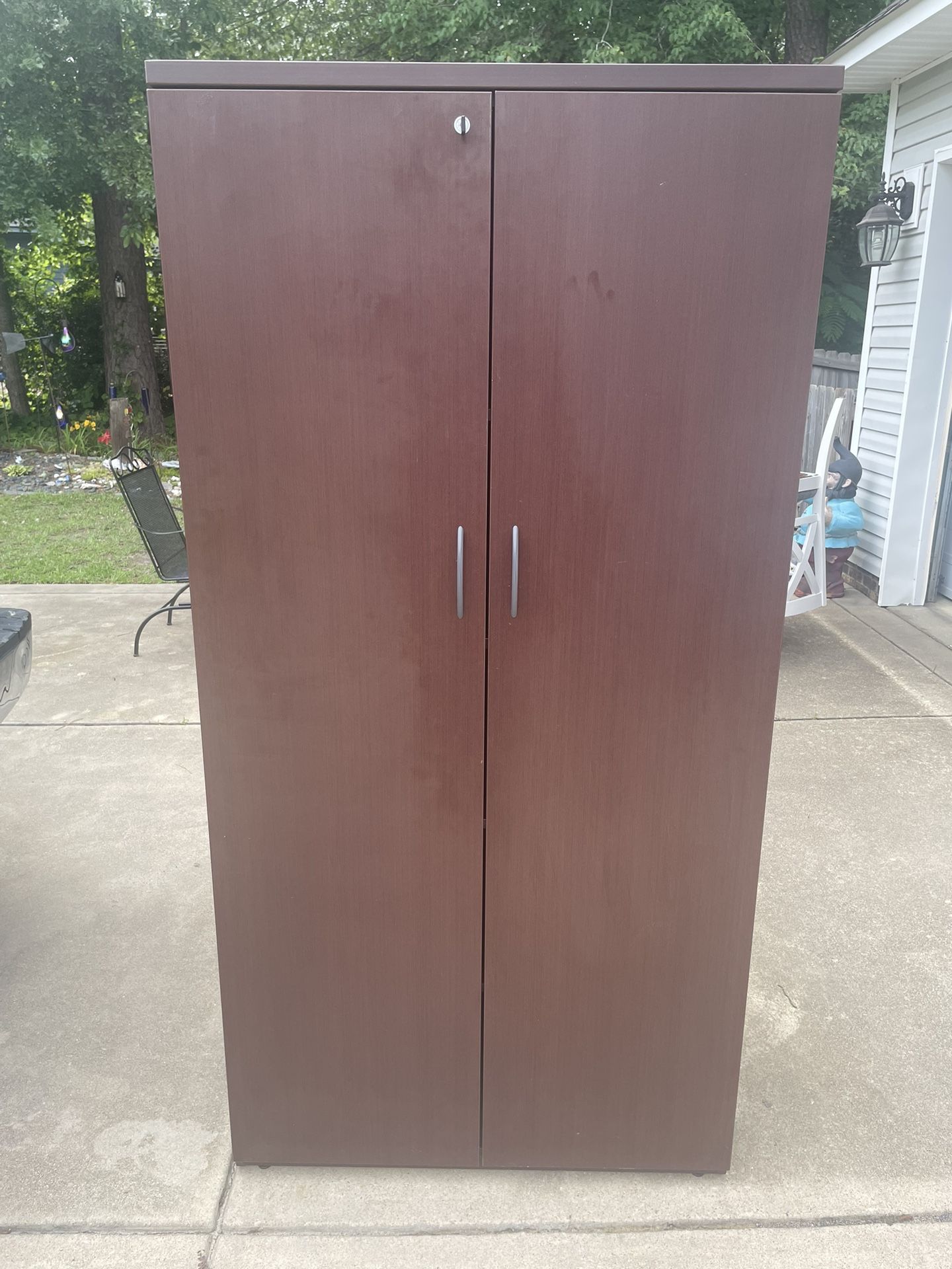 Large Storage Cabinet With Lock $125