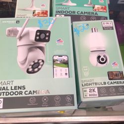 Indoor Outdoor Cameras Starting At $10