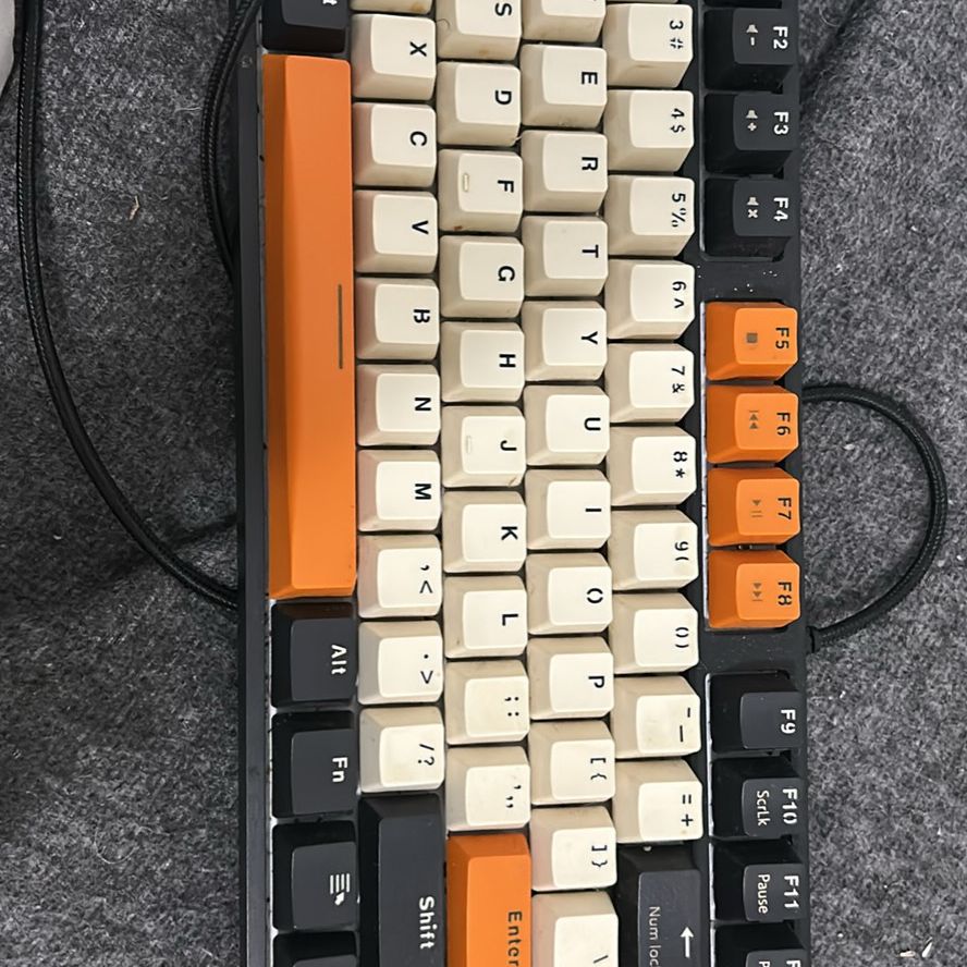 Havit KB487L TKL gaming mechanical keyboard 89 Keys PBT Keycaps