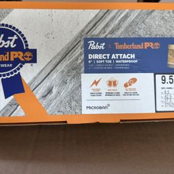 NEW TIMBERLAND PRO X PABST WORKWEAR BOOTS