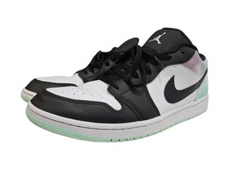 Nike Air Jordan 1 Low SE Retro Tie Dye Green White Men Size 13 US