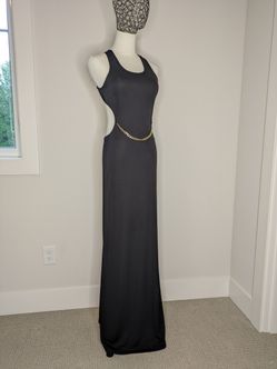 Bcbg Max Azria Cut Out Gown XXS