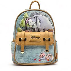 NEW WondaPop Disney Winnie the Pooh and Friends Vegan Leather Mini Backpack