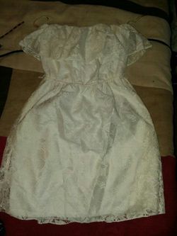 Wet seal white sleeveless dress size xs