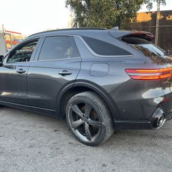 2022 2023 2024 GENESIS GV70 FULL PART OUT HOOD BUMPER LIGHTS DOORS SUSPENSION EXTERIOR USED OEM PARTS