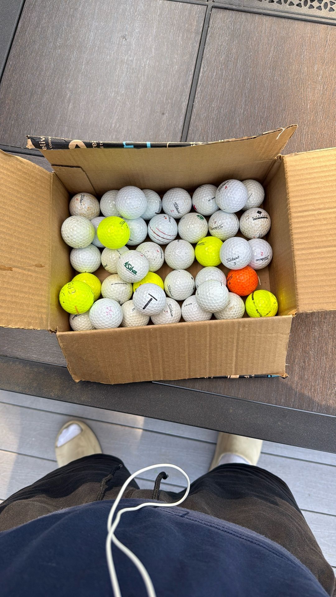 40 Titleist Golf Balls – Mixed Models – $30