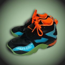 Neon Nike Air Diamond Turf Shoes