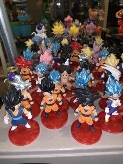 Mini dragon ball z figures
