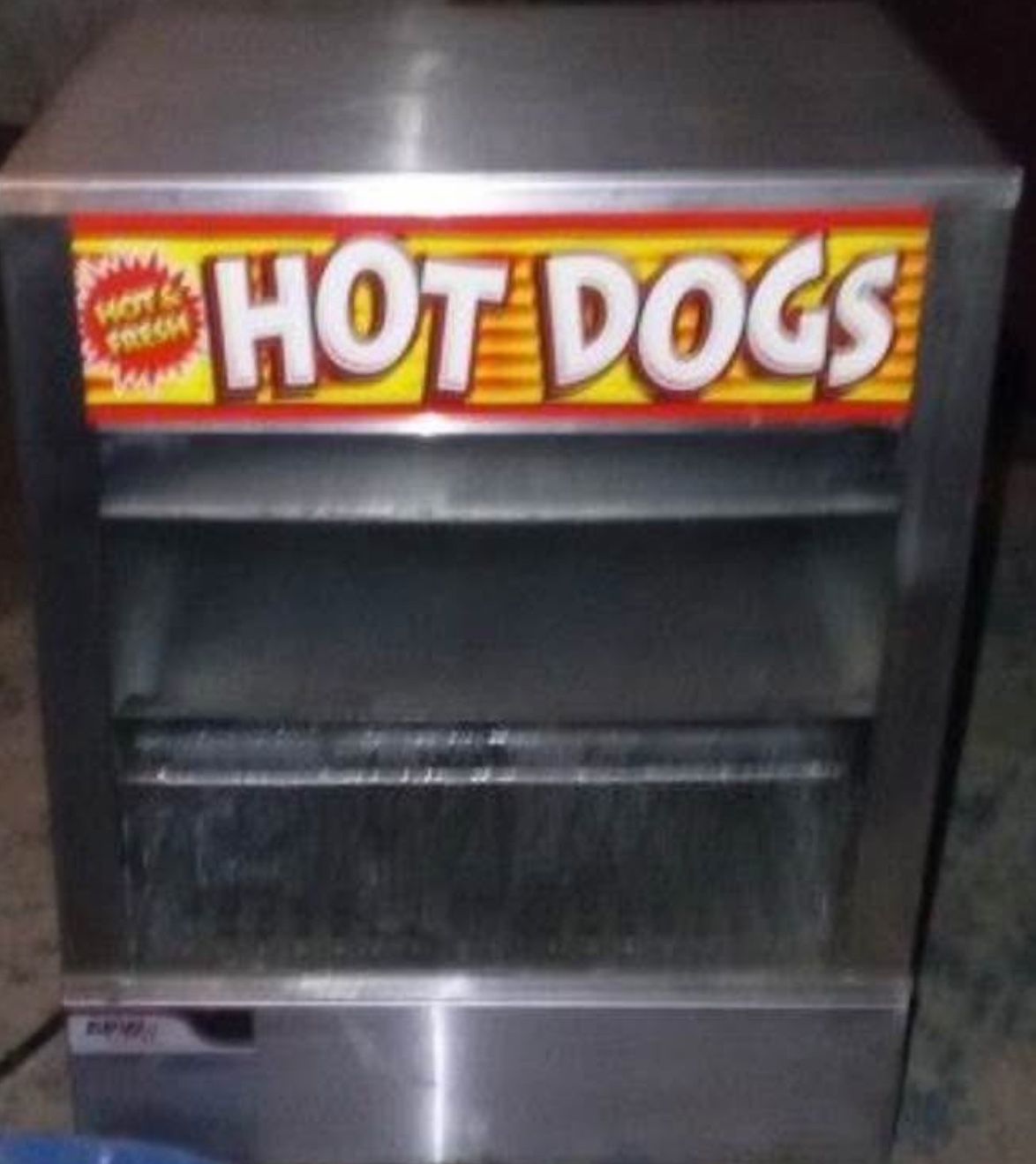 Hot dog and bun steamer $160