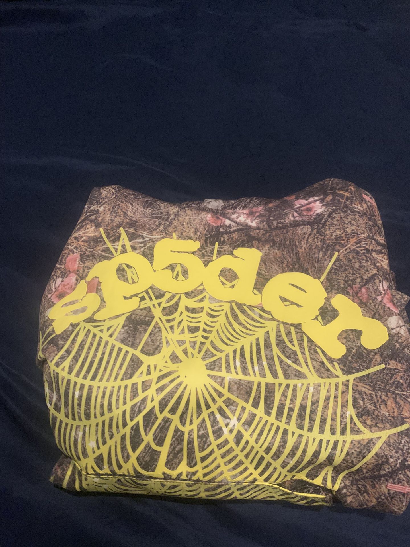 real tree spider hoodie
