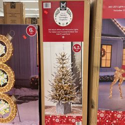 Member’s Mark Pre-lit Snowy Georgia Topiary