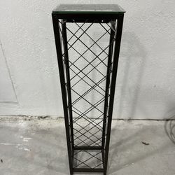 Kings Brand Furniture Narenda Freestanding Floor Wine Rack Storage Tower - Metal Wine Rack Freestanding Floor - Wine Rack Shelf with Wine Bottle Stora