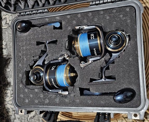 2 DAIWA SALTIGA 18000H COMBOS