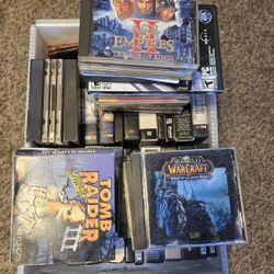 Box Of Various Pc Games 