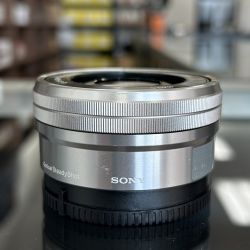 Sony E PZ 16-50mm f/3.5-5.6 OSS Lens Silver Pre-Owned