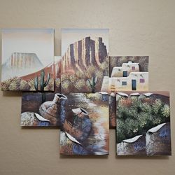 Southwestern Canvas Painting