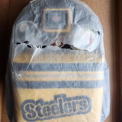 Steelers Mini Backpack & Matching Wallet 