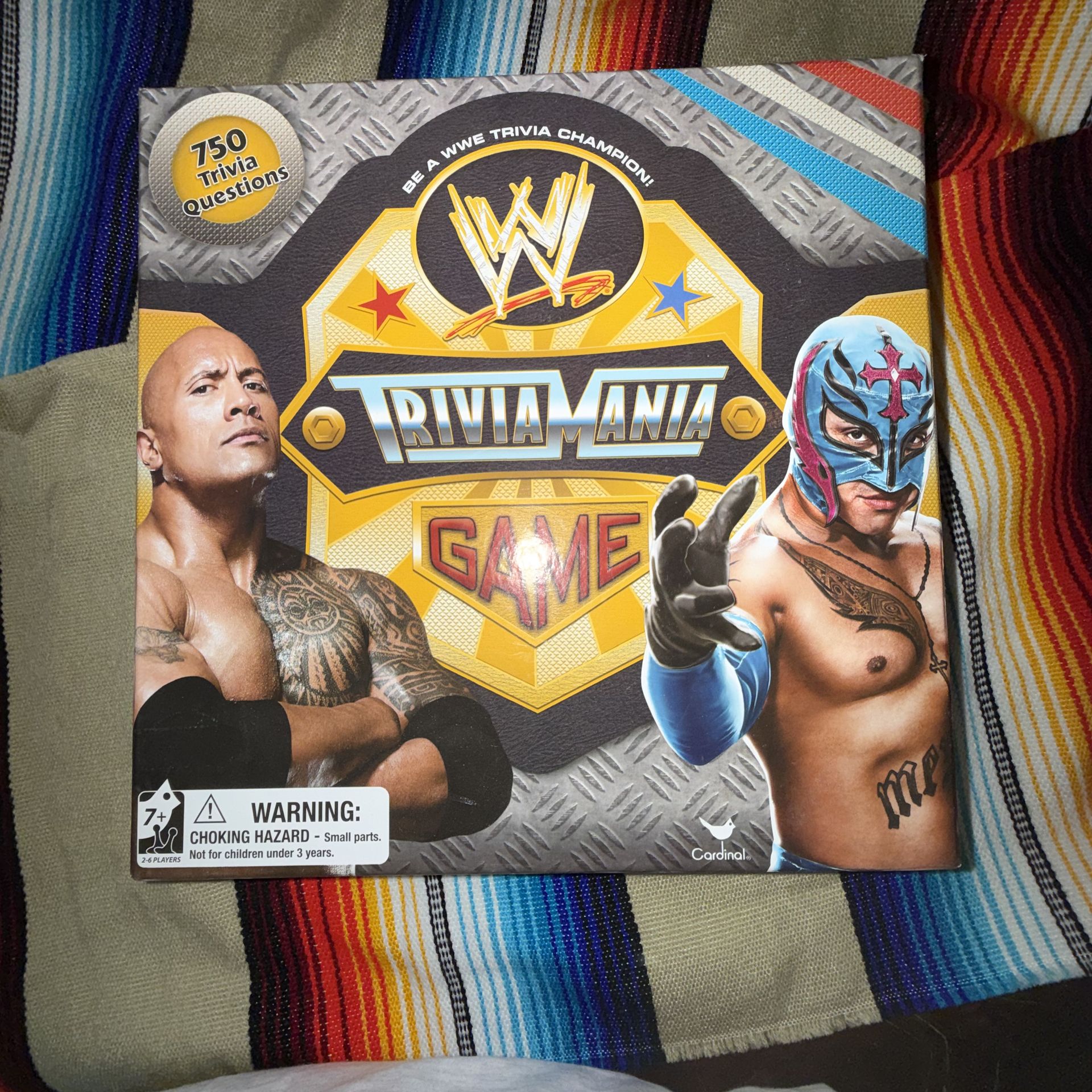 WWE TriviaMania Board Game