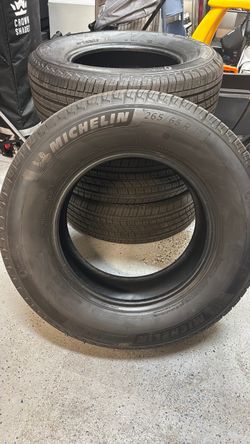 $400-Michelin Primacy LTX Tires 265/65 R17