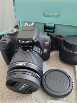 Canon EOS Rebel T7 with 3 Lenses and Accessories