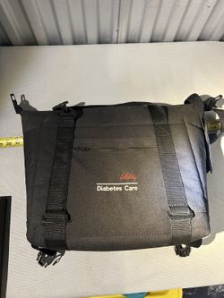 Diabetes Care Thermal Insulated Bag Black Lot of 2 OF2