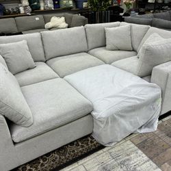 Thomasville Lowell 6-piece modular sectional Sofa
