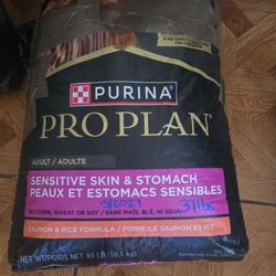 Purina Pro Plan Salmon open bag