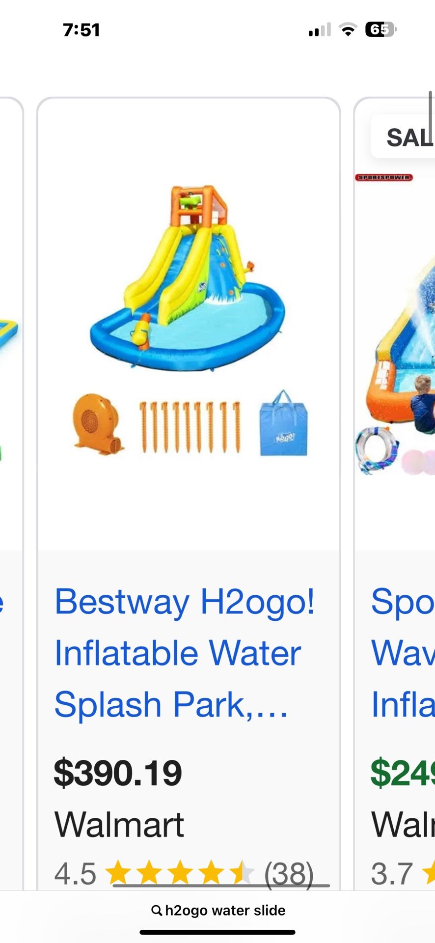 Waterslide