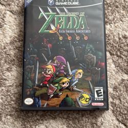 Zelda Four Swords Adventures For Nintendo Gamecube