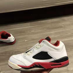 Jordan 5s Fire Red