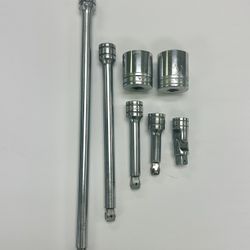Snap On Extensions And Two Large Sockets
