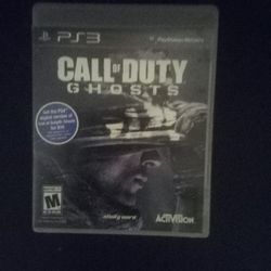PS3 CALL OF DUTY GHOSTS