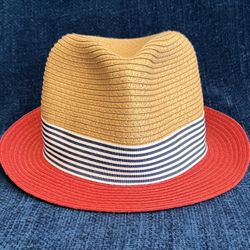 D&Y Unisex Straw Fedora Hat