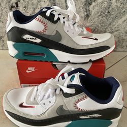 Air Max 90 Griffey Size 7 Y Swingman Backwards Cap